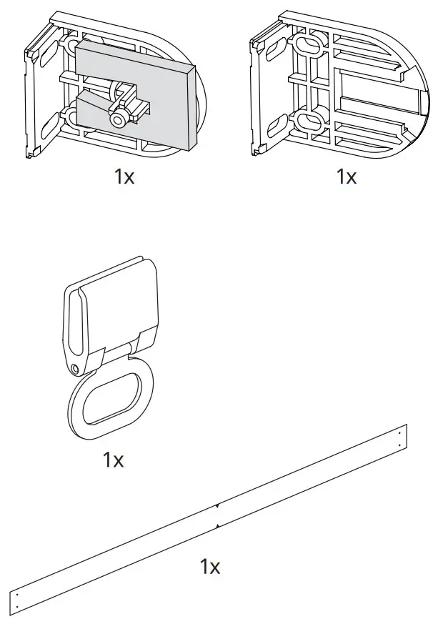 IKEA 904 697 76 LANGDANS Roller Blind - 2