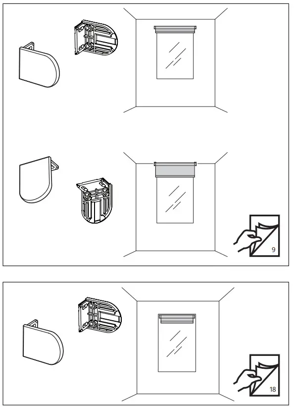 IKEA 904 697 76 LANGDANS Roller Blind - 4