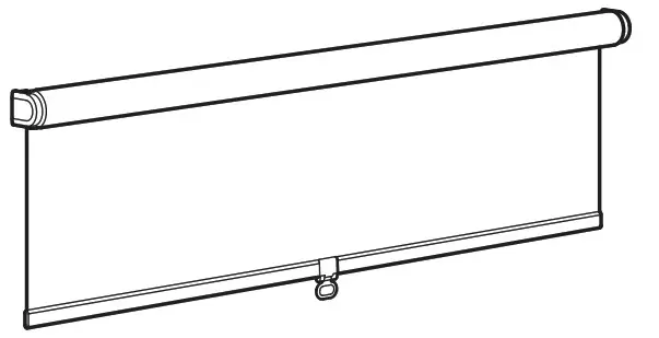 IKEA 904 697 76 LANGDANS Roller Blind