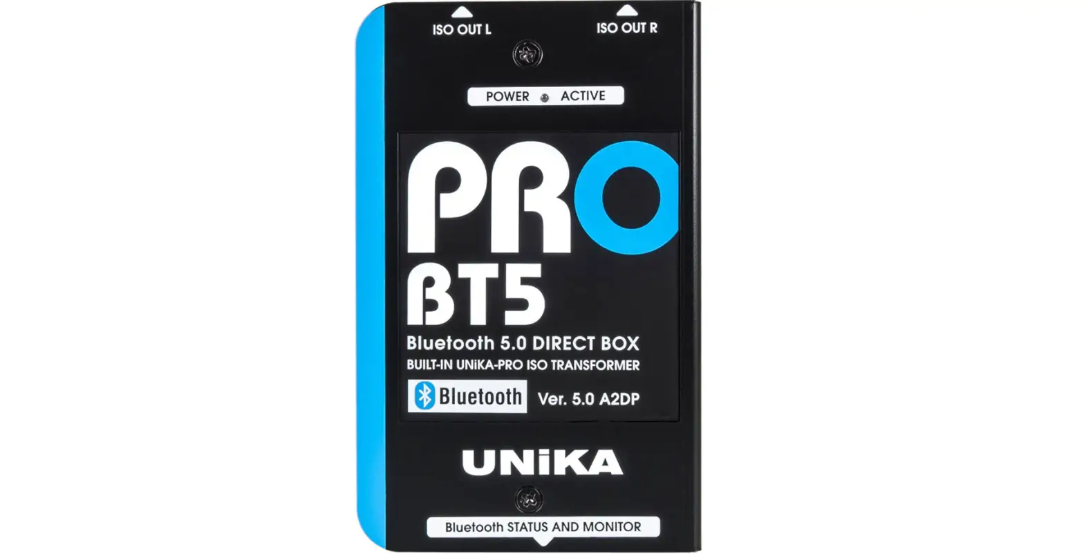 Unika Pro-bt5 Audio Interface Bluetooth Direct Box User Manual