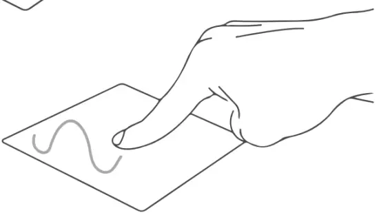 Touchpad gesture