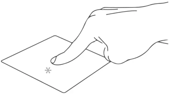 Touchpad gesture