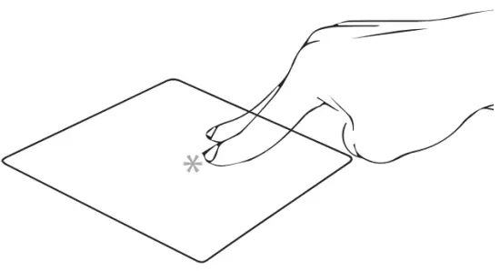 Touchpad gesture