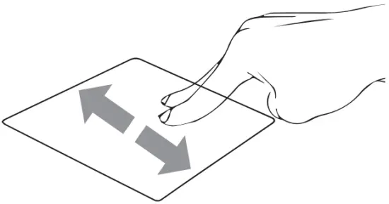 Touchpad gesture