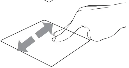 Touchpad gesture