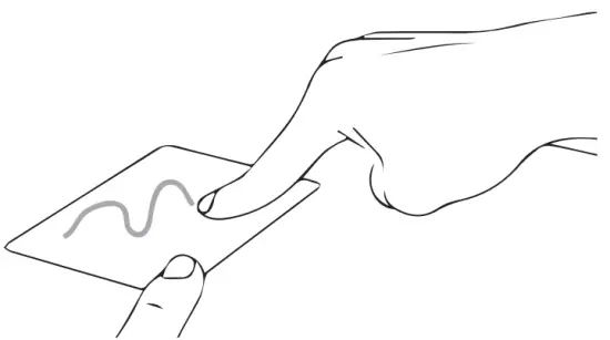 Touchpad gesture