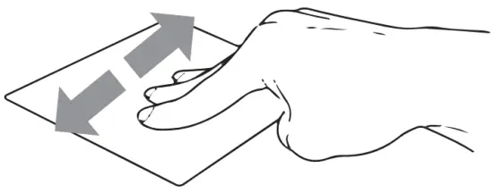 Touchpad gesture