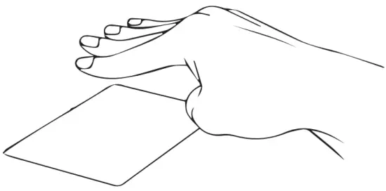 Touchpad gesture