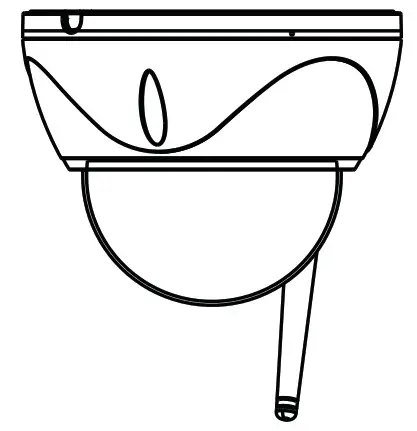 Alecto DVC136IP Outdoor WiFi Surveillance Camera - Cover