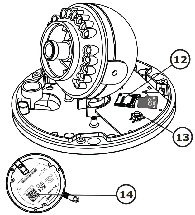 Alecto DVC136IP Outdoor WiFi Surveillance Camera - OVERVIEW 2