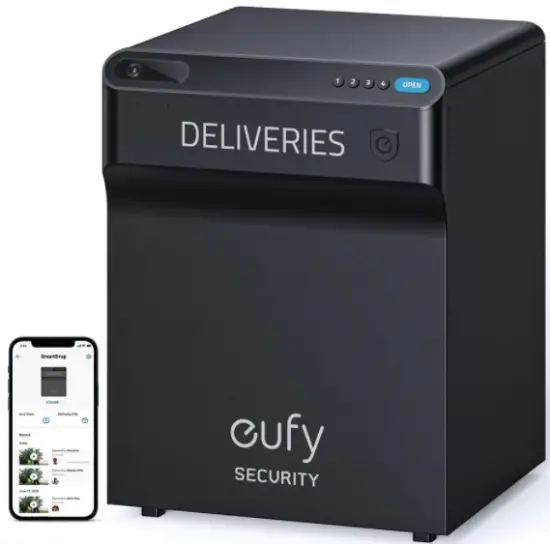 eufy SECURITY Smart Drop Delivery Box