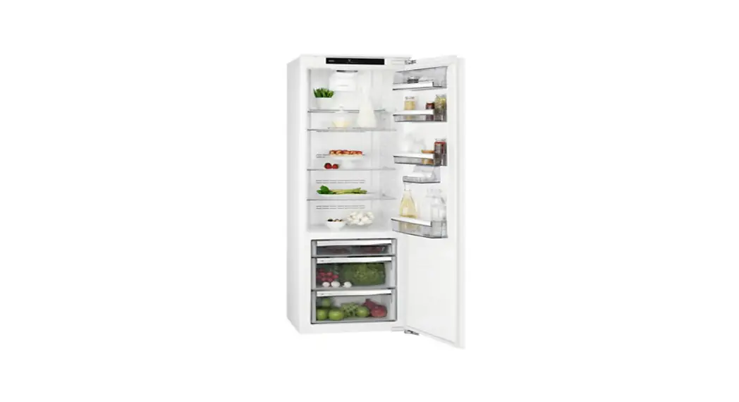 Bush Meb155177 Integrated Tall Fridge Built - In Larder User Manual