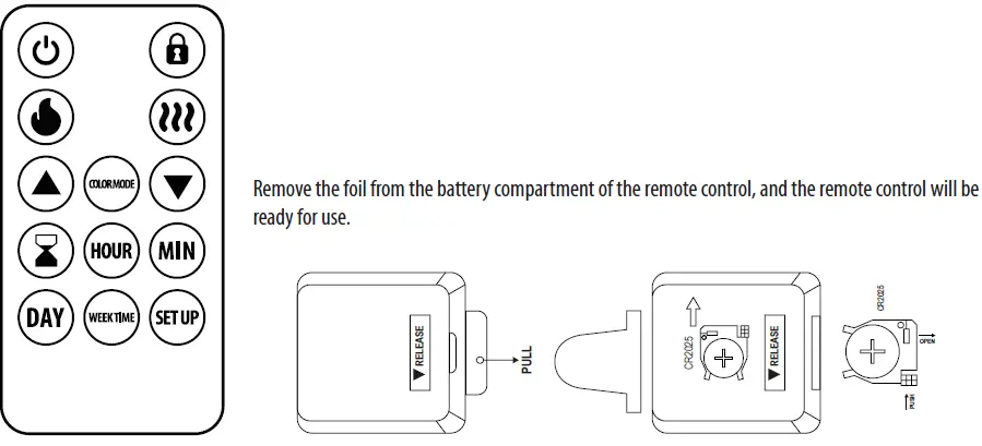 bewello-BW2024-Heater + LED-Electric-Wall-Fireplace-fig 4