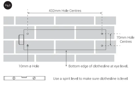 Hills 80150067 Planter Retracting Clothesline - fig8