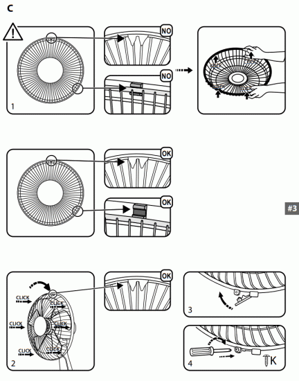 Rowenta VU4410F0 Essential 3 Speed Standing Fan - fig11