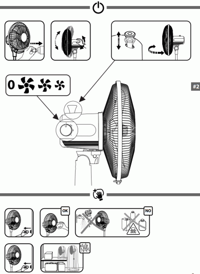 Rowenta VU4410F0 Essential 3 Speed Standing Fan - fig7