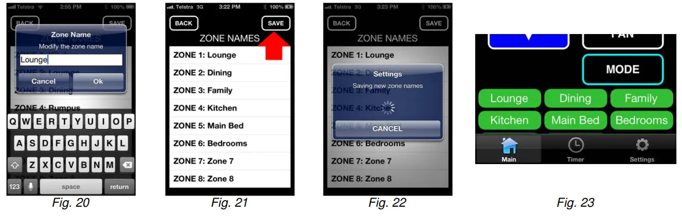 DAIKIN BRP15A61 Skyfi Ducted Controller - Fig 23