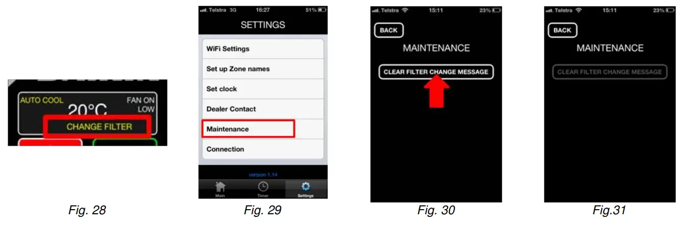 DAIKIN BRP15A61 Skyfi Ducted Controller - fig 24
