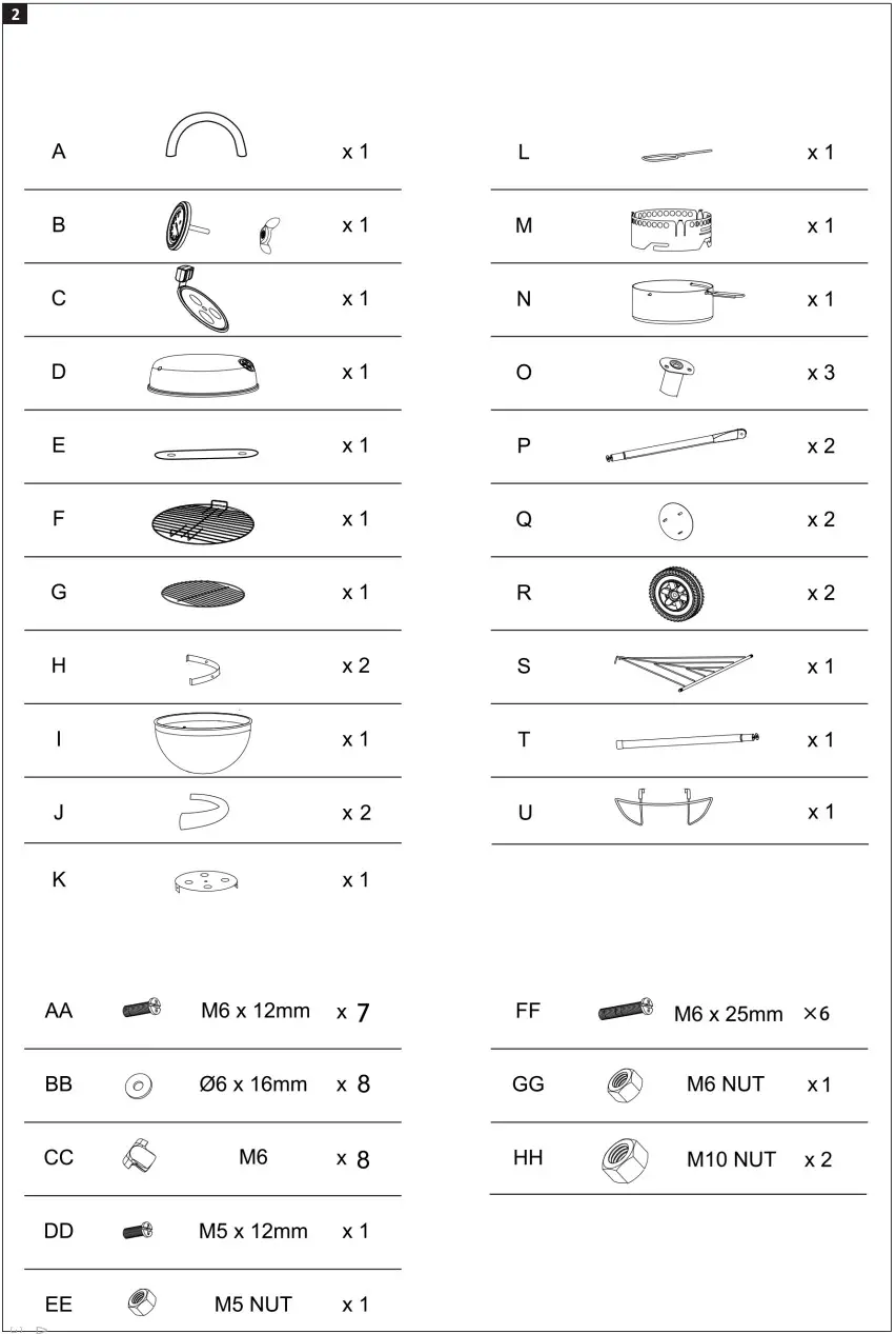 Burns Barkles 010391 Kettle Grill - Fig 2