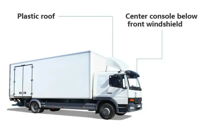 GEMone TE 304B A12 GPS Device Connects to Car Battery - overview 1