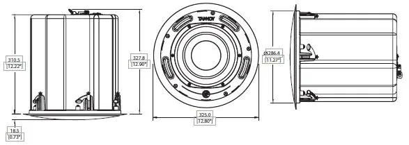 TANNOY-CMS-801-Series-8-Inch-Compact-Ceiling-Mounted-Subwoofer-FIG14
