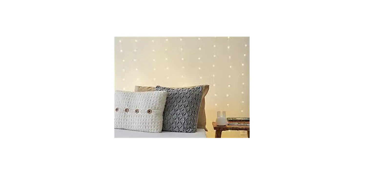 The Source 8087234 Led Curtain String Lights Instruction Manual