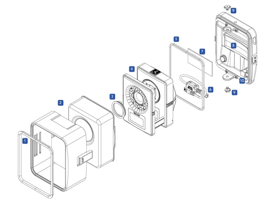 VICON-Capsule-Waterproof-Camera-Casing-for-Vantage-Camera-FIG-1