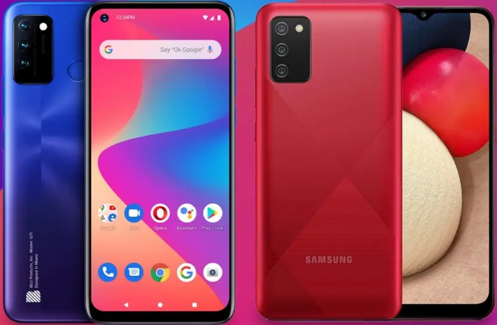 BLU G71 Dual SIM Smartphone FIG 1