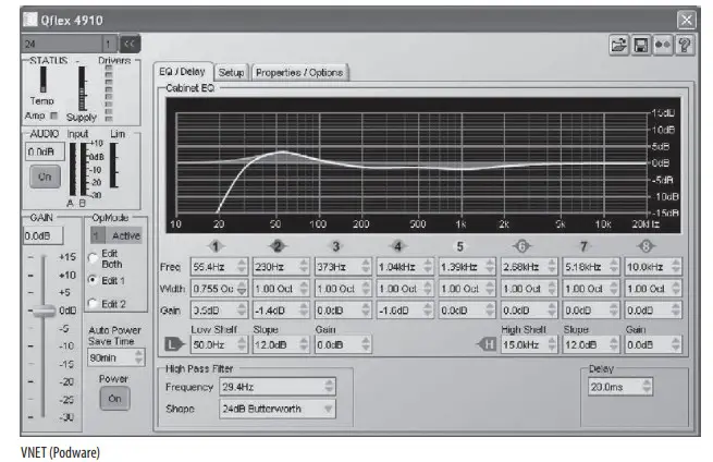 TANNOY Digitally Steerable Powered Column Array VNET (Podware)