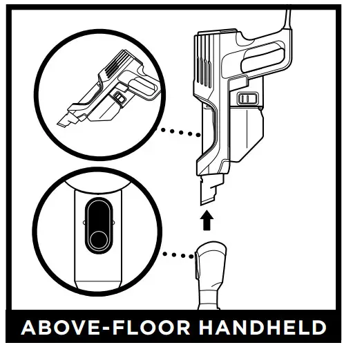 Shark HZ500EU Series DuoClean Corded Stick Vacuum with Anti-Hair Wrap - figure 10
