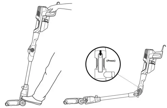 Shark HZ500EU Series DuoClean Corded Stick Vacuum with Anti-Hair Wrap - figure 11