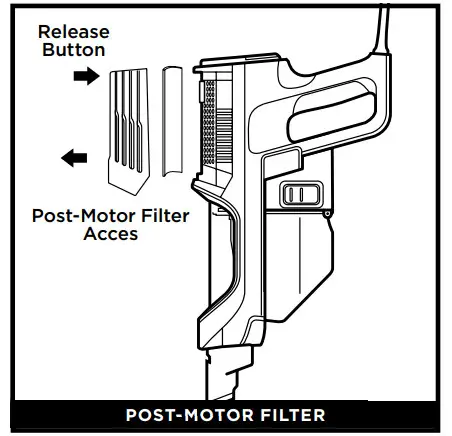 Shark HZ500EU Series DuoClean Corded Stick Vacuum with Anti-Hair Wrap - figure 19