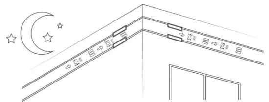 Govee H6170 Phantasy Strip Lights - installing steps 5