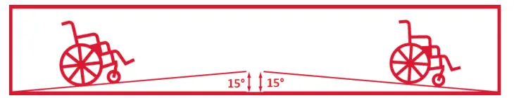 LIFE LINE 4030 Aluminium Light Weight Detachable Wheelchair - Ascending