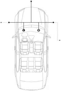 Connector with integrated crossover - MPW 1801 MB - 2