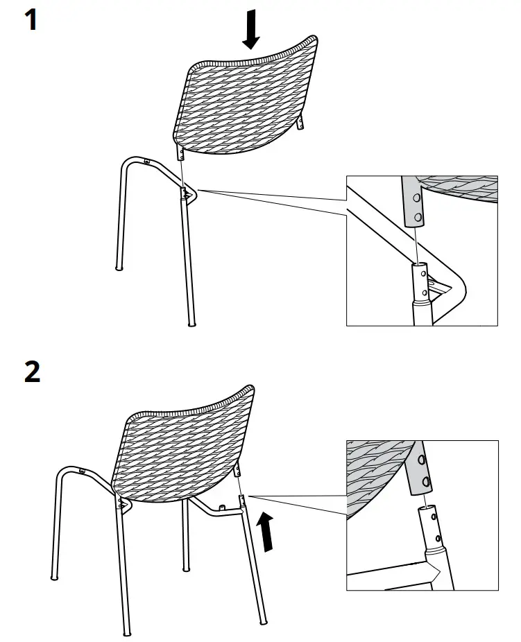 IKEA TEGELON Indoor or Outdoor Chair - figure 2