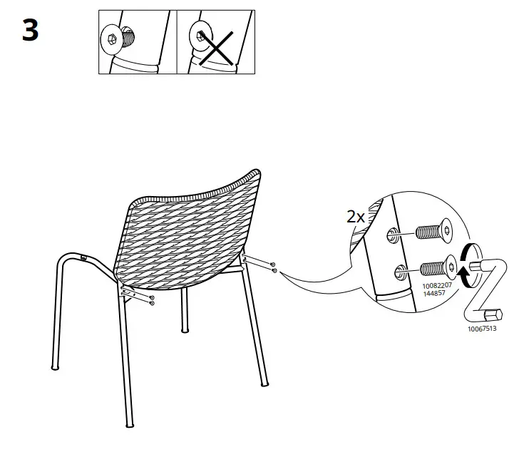 IKEA TEGELON Indoor or Outdoor Chair - figure 3