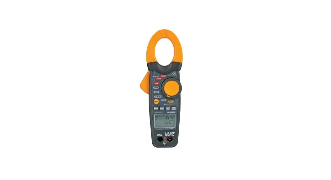 Velleman Dcm268 Ac & Dc Clamp Meter User Manual Velleman Dcm268 Ac & Dc Clamp Meter User Manual