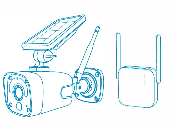 Techage TA-G4R-2-BA22 WiFi NVR Camera System fig 11