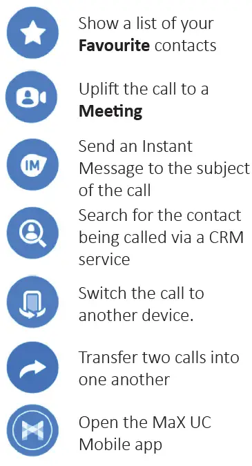 MOSAIC MAX UC Business Voice Mobile Phone 3