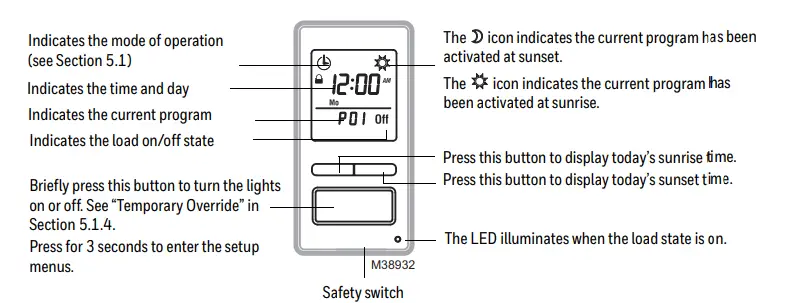 Honeywell-Home-RPLS540A-7Day-Solar-Programmable-WalL- Switch-4
