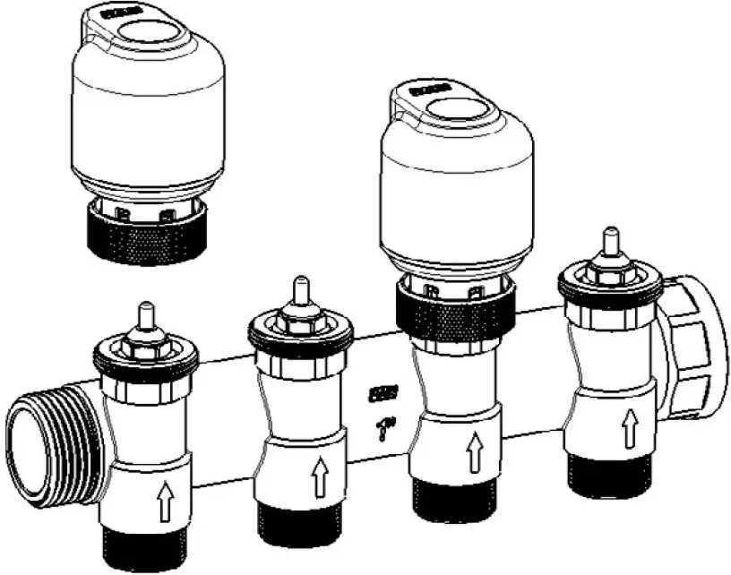 FAR 1913 Normally Closed Thermoelectric Actuator 07