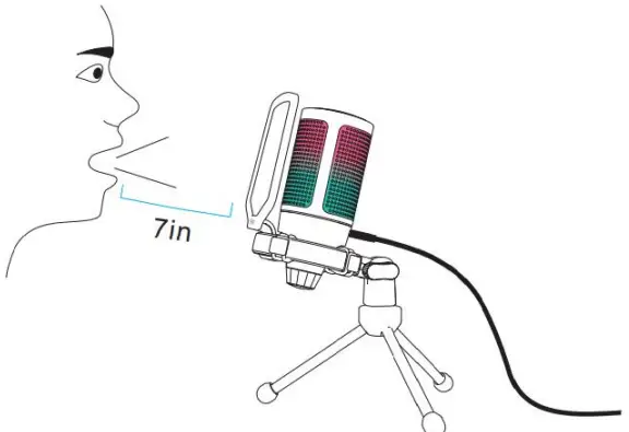 FIFINE A6V Gaming USB Microphone for PC PS5-fig6