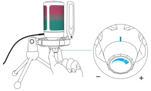 FIFINE A6V Gaming USB Microphone for PC PS5-fig7