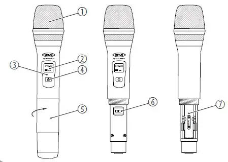 SIRUS-Quad-H 823-Dynamic-UHF-Handheld-Transmitter-fig-1.