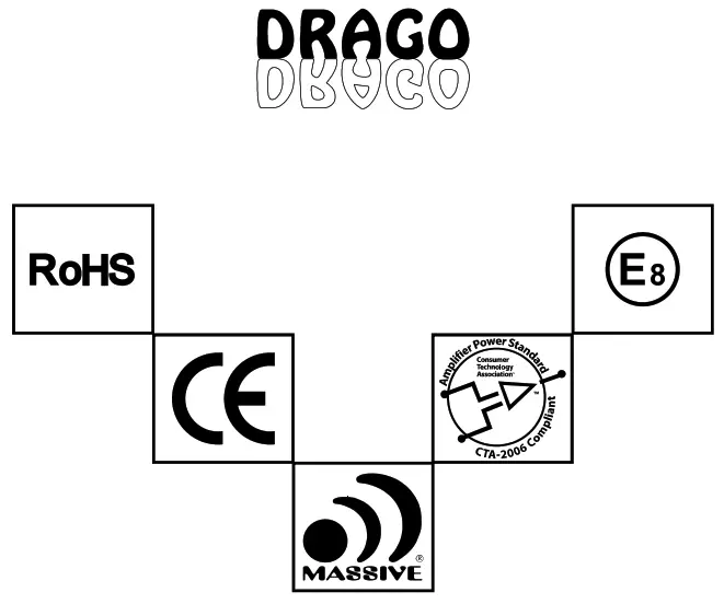 MASSIVE D10 3000 Watts Mono Mega Amplifier - fig