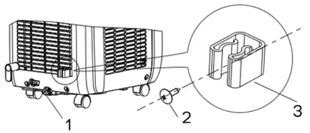 argo V 1221 PORTABLE AIR CONDITIONERS (LOCAL) - drainage opening