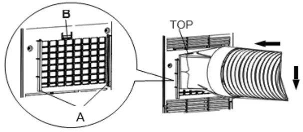 argo V 1221 PORTABLE AIR CONDITIONERS (LOCAL) - upward facing