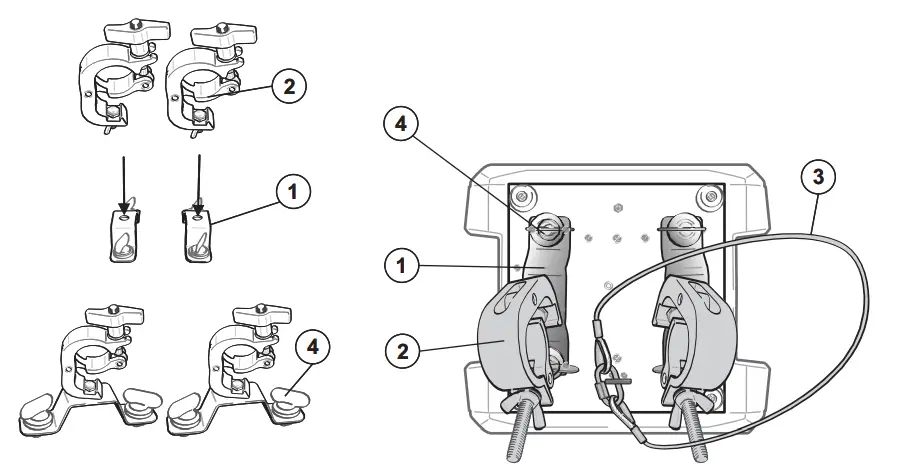 eurolite TMH-W400 LED Moving Head Wash Zoom - fig 4