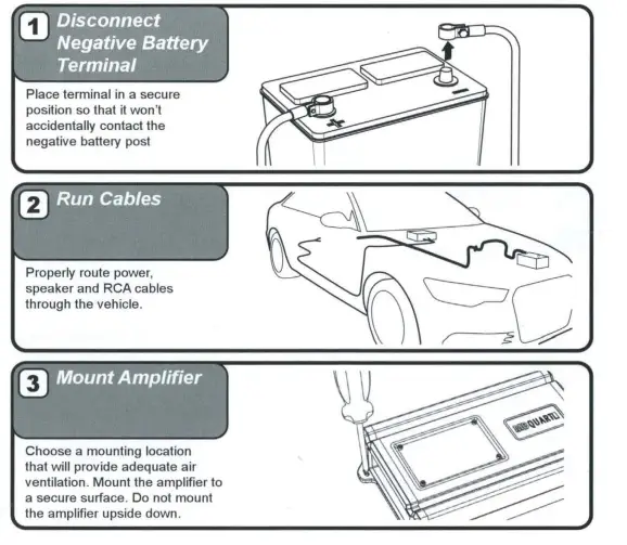 MB QUART RAl-150.2 Reference 150W Class D 2 Channel Amplifier fig 1